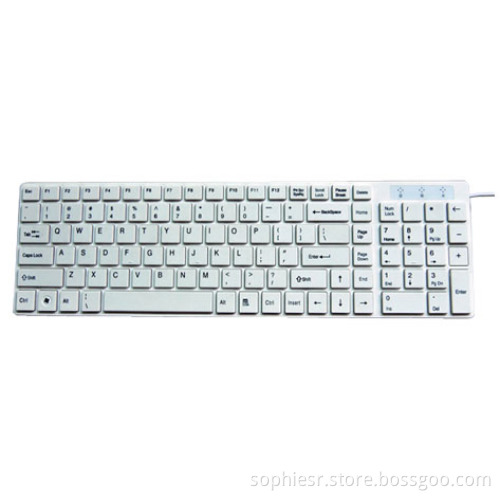 Slim keyboards with chocolate keys